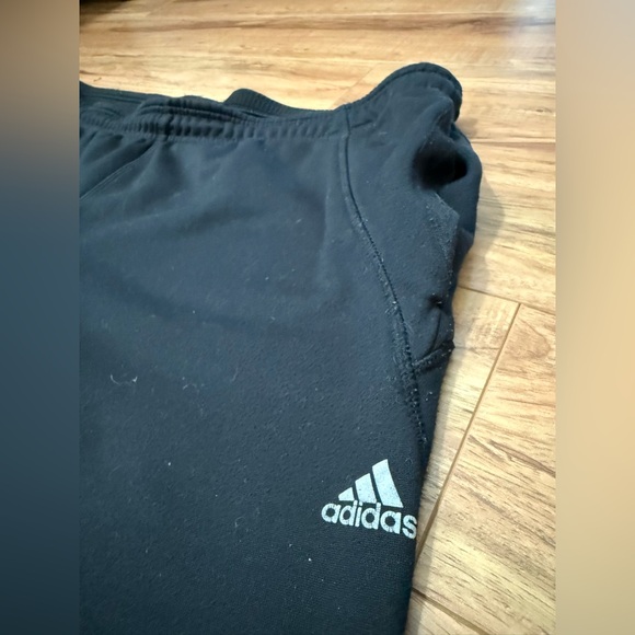 adidas Black Athletic Joggers B9 - Picture 3 of 4